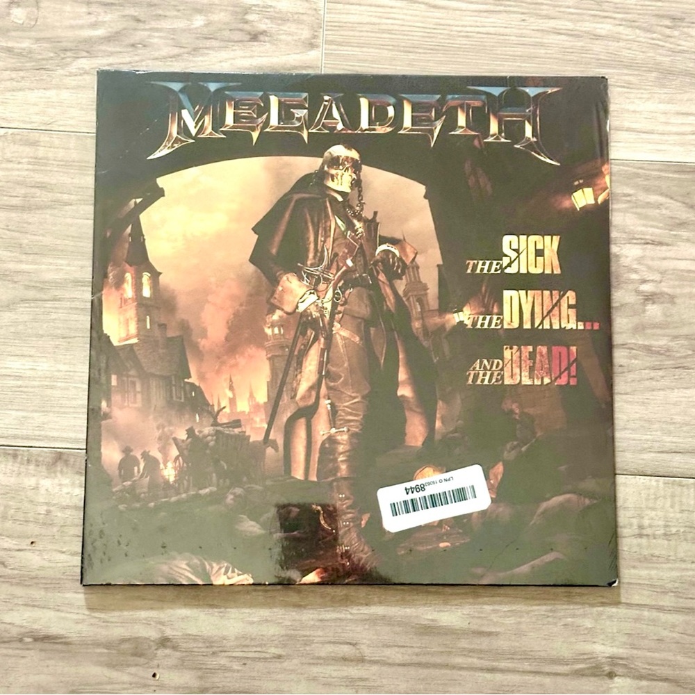 Megadeth The Sick the Dying and the Dead Vinyl